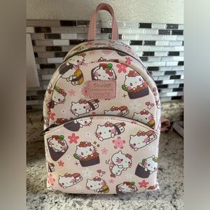 Hello kitty sushi loungefly